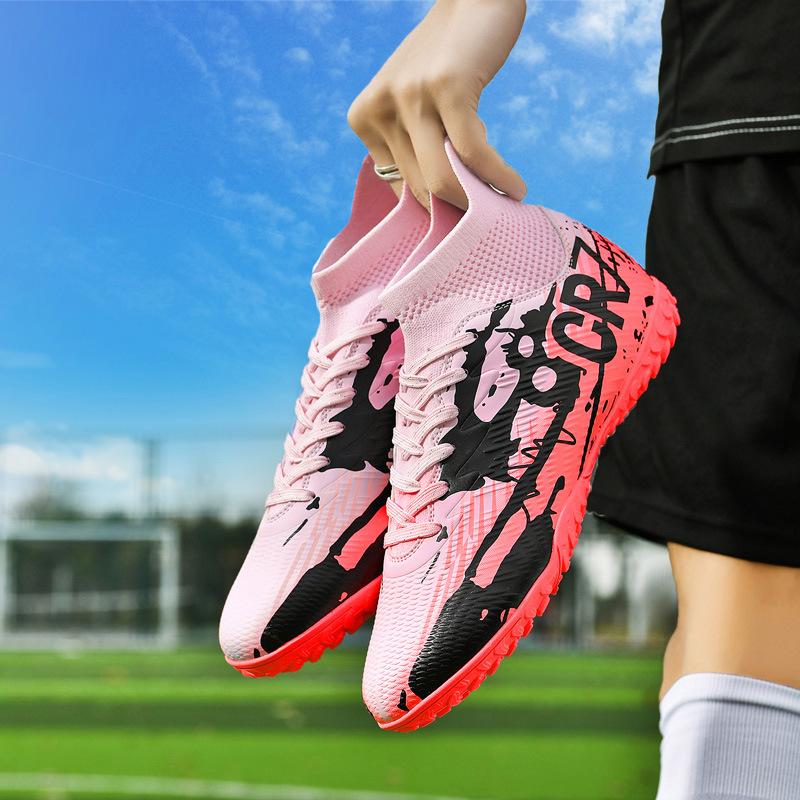 

Foreign trade new high-quality football shoes long nails broken nails youth sports training shoes Jinjiang factory straight hair 45