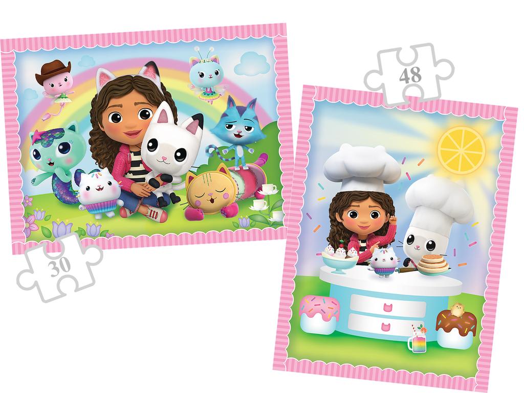 Trefl 2 x Puzzle + Gabby's dollhouse Memo Game