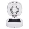 Foldable Desk Fan with Solar Panel Rechargeable Battery Operated Portable LED Night Light Standing