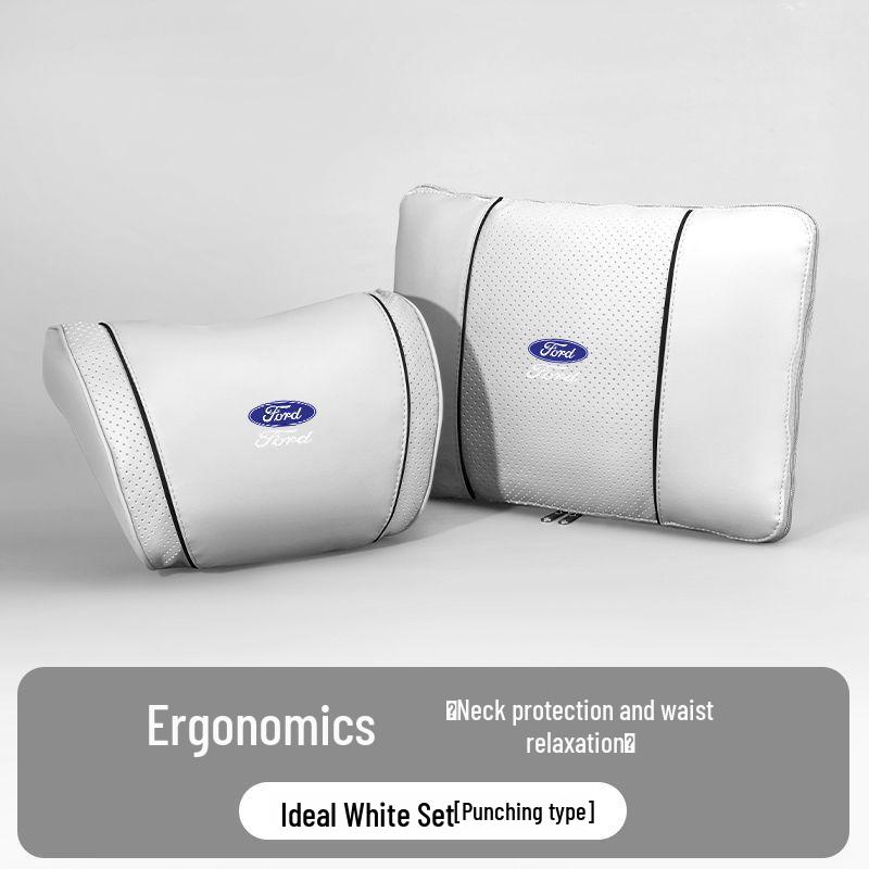 Ford Mondeo, Focus, Explorer, Taurus, Edge Lumbar Support, Headrest & Neck Pillow