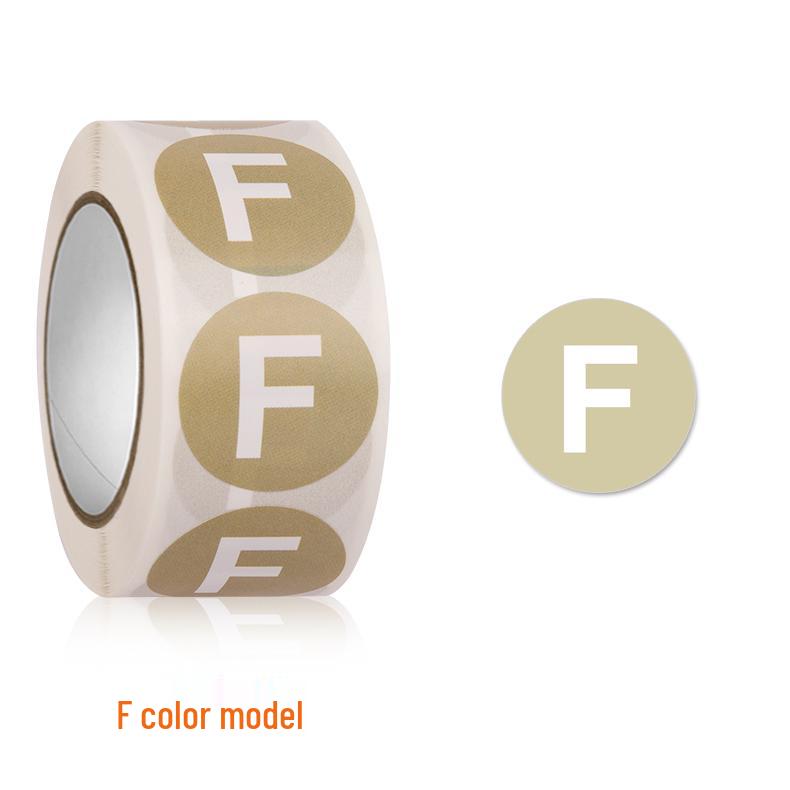 Self-Adhesive Round Size Stickers for Apparel & Footwear