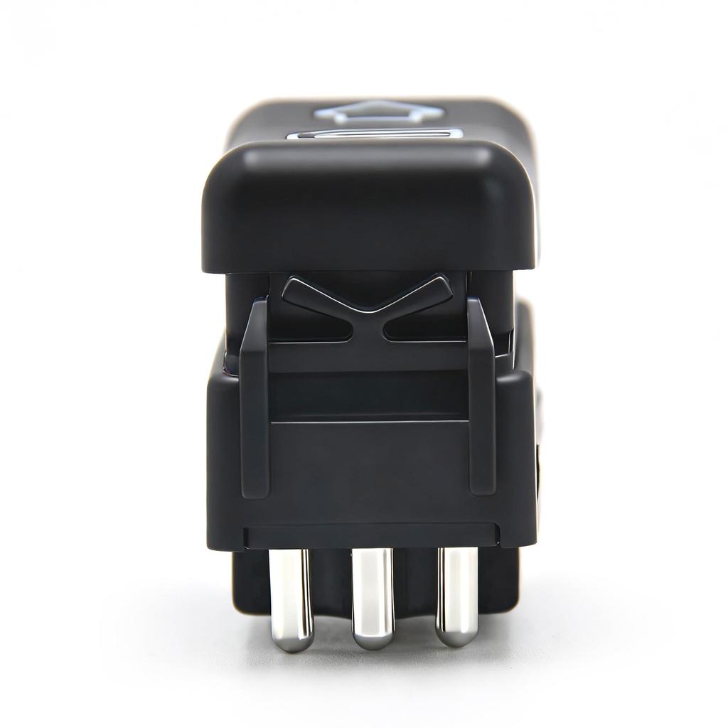 Master Driver Side Power Window Switch, Left Side. Compatible with OEM 1248204610. 1 Piece. Mercedes-Benz W124 W126 W201.