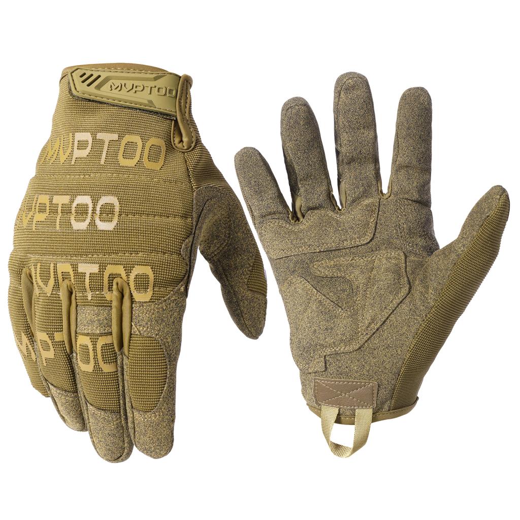 Outdoor Tactical Gloves Training Combat Sport Hiking Climbing Shooting Hunting Riding Cycling Full Finger Anti-Skid Mittens