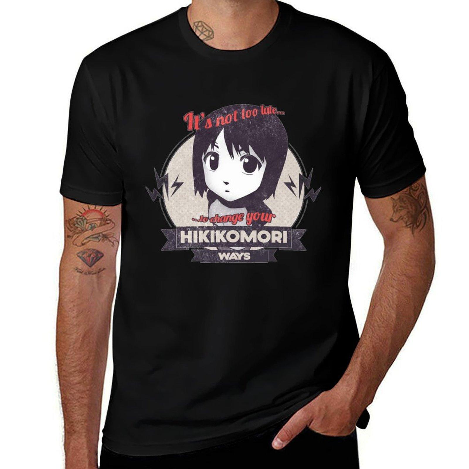 

Hikikomori Motivation T-Shirt cotton t shirt pack essential t shirt T-Shirt 4XL