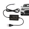Radar Detector Cable - USB to Rj11 Plug Cable, USB to Rj11/DC 3.5 Replacement