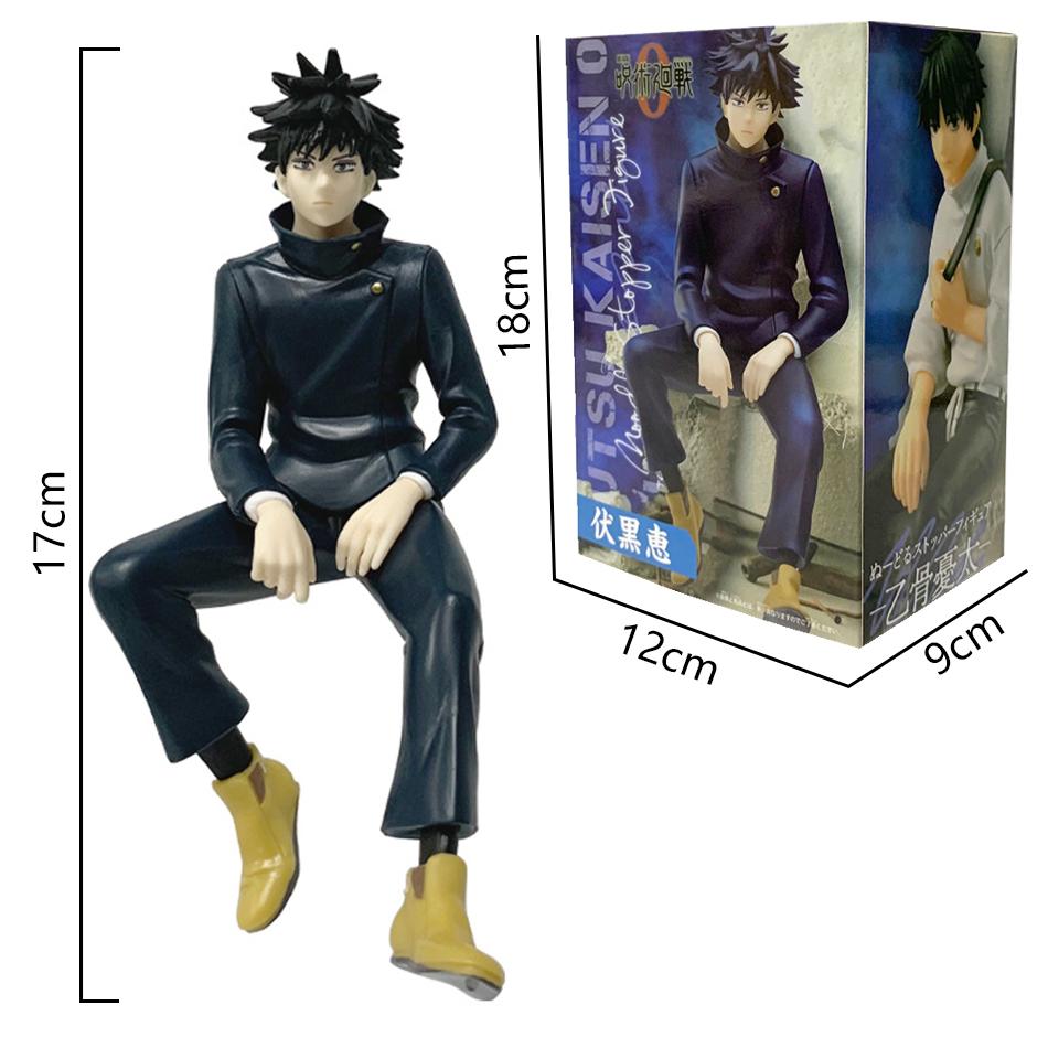 14-17Cm Jujutsu Kaisen Small Figures Megumi Fushiguro Gojo Yuta Okkotsu Figurine Action Figurine Anime Model Pvc Collection Toys