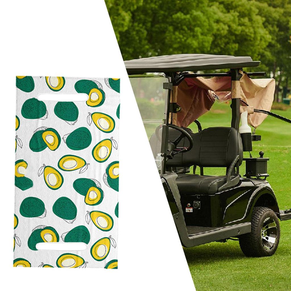 Golf Cart Seat Cover Blanket Towel Easy to Install, Comfortable Lightweight for Travel Sports