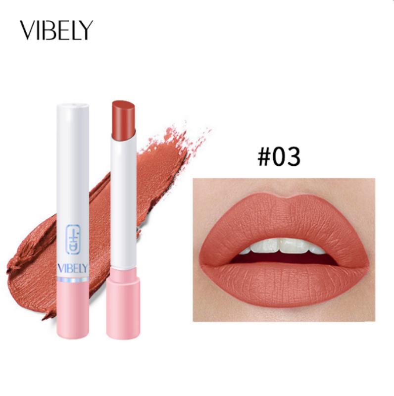 Damen-Lippen-Make-up, sexy, matt, langlebig, wasserfest, feuchtigkeitsbefeuchtend