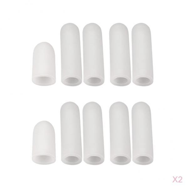 20Pcs Finger Brace Splint Sleeve Thumb Support Adjustable Index Pinky