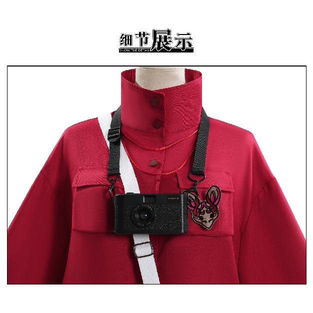 Chinese Horror Game Cosplay Jacket Leading Lady Casual Anime Style Coat Seventh Night Inspired Daily Wear Outerwear for Women
