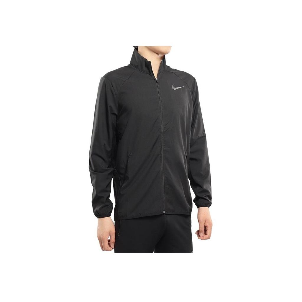 Nike Solid Logo Ståkrage Langermet Sportsjakke Herrejakke Svart AJ4460-010