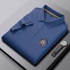 STORN Designer Brand Short Sleeve Polo Shirt Summer Best-selling Pony Letter Embroidered Solid Color Business Casual Men Lapel T-shirt