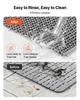 VEVOR Drainage Mat, 3 X 10 Ft, PVC Non Slip Commercial Floor Mat, Wet Area Water Drain Splash Matting Hollow Doormat Roll