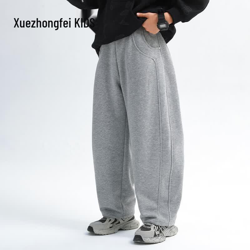 XueZhongFei Boys' American Style Sports Casual Sweatpants