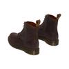 Δρ. Μπότες Dr. Martens 1460 Pascal με κορδόνια από Full Grain Δέρμα με Κέρωμα 'Καστανό' 30670294