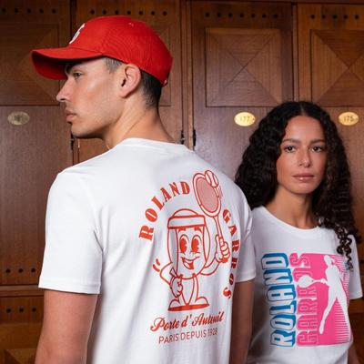 Zomer Heren Sport T-shirts Roland Garros Ballenjongen Heren T-shirt Marineblauw Roland Garros Top Casual Ademend Katoen Heren T-shirt