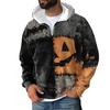 Men Zipper With Pockets  Vintage Hoodies Casual Sweatshirts Lightweight