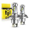 1Pcs  H4 LED 9003 HS1 P43T LED Motorcycle Headlight H4 Hi/low Bulb Motor Headlamp for BMW Yamaha Ktm Exc Harley Touring Suzuki