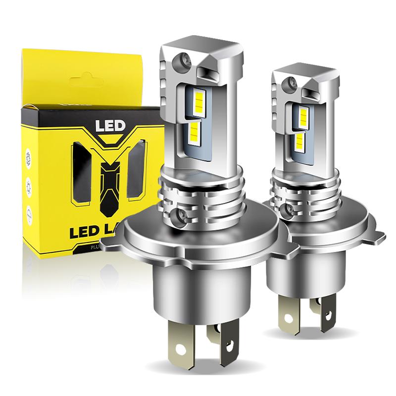 1Pcs H4 LED 9003 HS1 P43T LED Motorcycle Headlight H4 Hi/low Bulb Motor Headlamp for BMW Yamaha Ktm Exc Harley Touring Suzuki