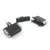4PCS Black Front A/C Air Vent Outlet Tab Clip For Toyota Prado LC120 2003-2009