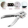 Eyelet Installation Tool Set,Portable Grommet/Puncher Hand Press kit for Leather/Belt/Shoes/Cloths