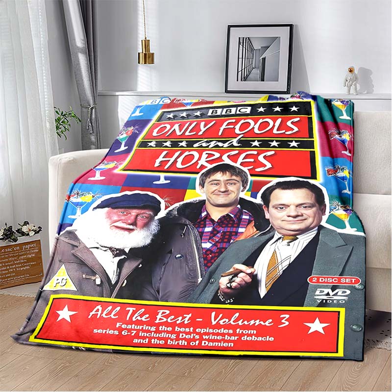 Only Fools and Horses Soft Flannel Throw Blanket,Lightweight Warm SofaCouch Bed