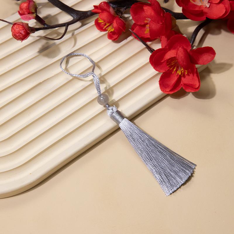 Yuxiao 7Cm Small Fringed Ear Beaded Thin Thread Bookmark Hanging Ear U Disk Sachet Sachet Pendant Fan Pendant
