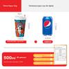 Baijie Disposable Cups, Coffee Cups with Lids, National Trend Paper Cups for Milk Tea And Soy Milk, Hot Drink Cups, 500ml, 25 Pieces