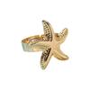 Trending Exotic Starfish Coral Ring: Beach Vacation Jewelry for Women