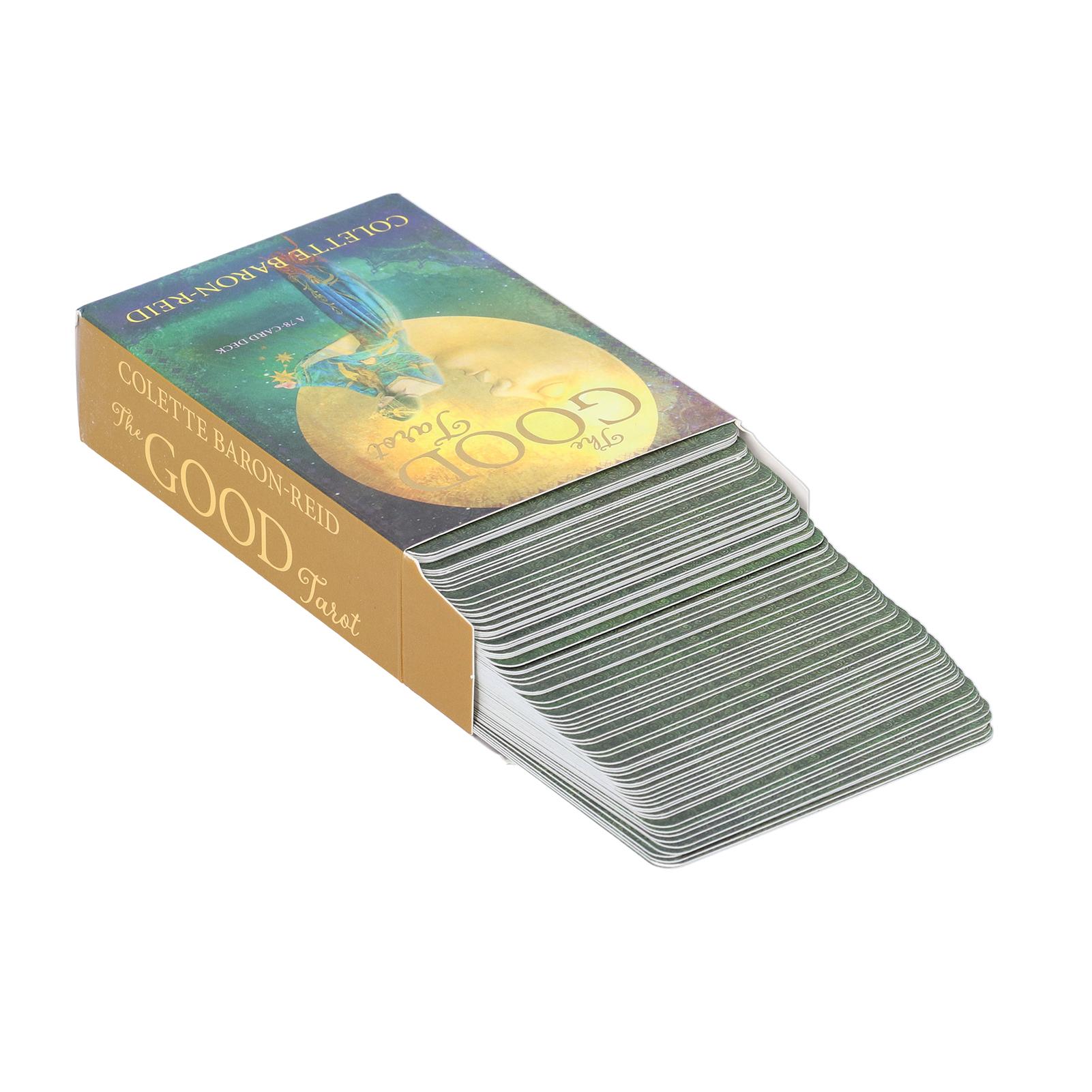 Konnwei The Good Tarot Card Divination Tarot Card Deck For Beginners Expert Readers 78‑Card Deck