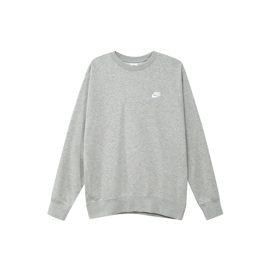 Nike Sportswear Club Casual Pullover Hoodie Men Tops Gray BV2667-063