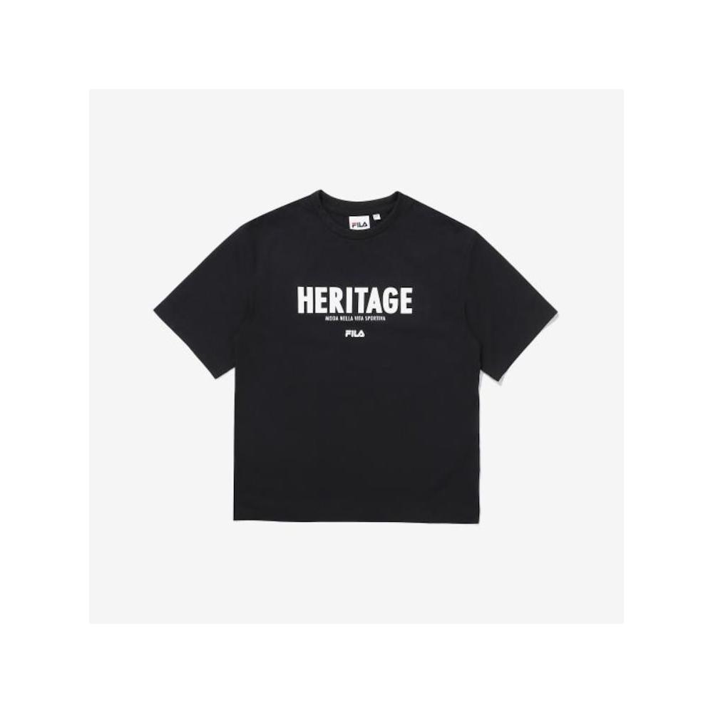 

[fila Kids] Детская футболка с короткими рукавами цвета «HeriTage» Fk2rse2111x Blk q0zFk2rse2111xBlk BLACK/120