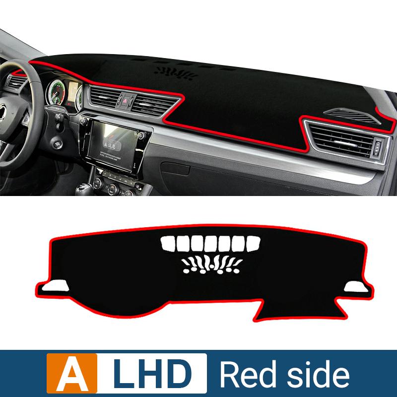 

Чехол на приборную панель автомобиля, защитный коврик от ультрафиолета, нескользящий коврик для Skoda Superb 3 B8 2016 2017 2018 2019 2020 2024 2024 2024