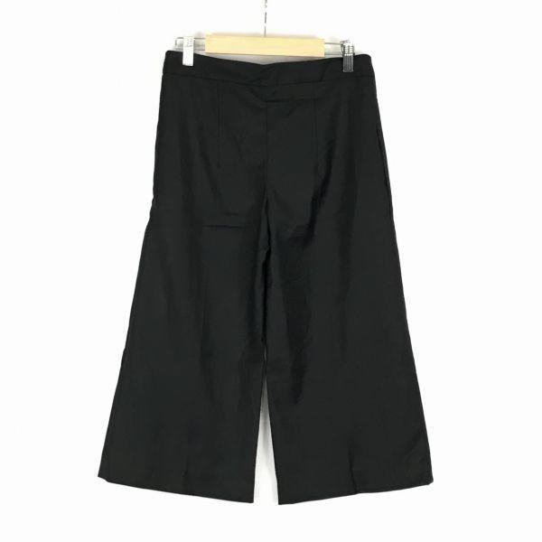 J.W.ANDERSON Made in UK 100% Wool Cropped Wide Pants Black Women’s M/UK6 Inseam 50cm(USED)