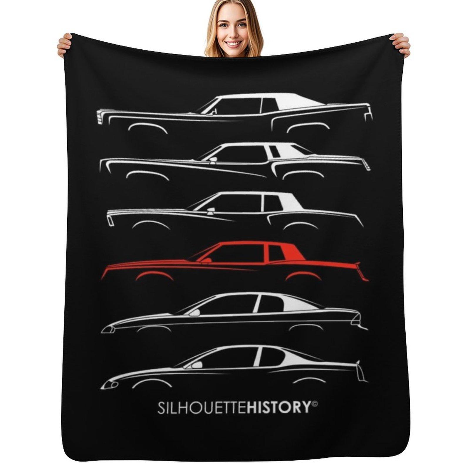 monte carlo sport Throw Blanket Easy Care Comfortable Blanket for Couch Size: 75*100cm, Weight: 230 GSM