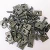20/40/60Pcs U-Shaped U-Type Fastener Clips Iron Metal Screw Clips  Car Accessories