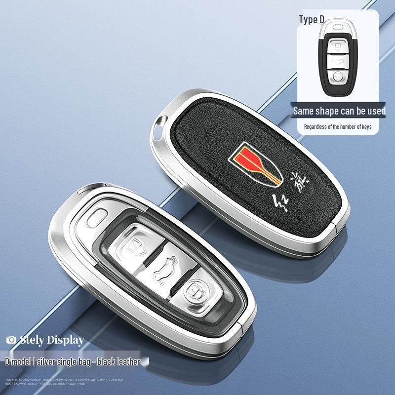 

FAW Hongqi H7 Key Case: Luxury Shell & Decorative Buckle for Men and Women