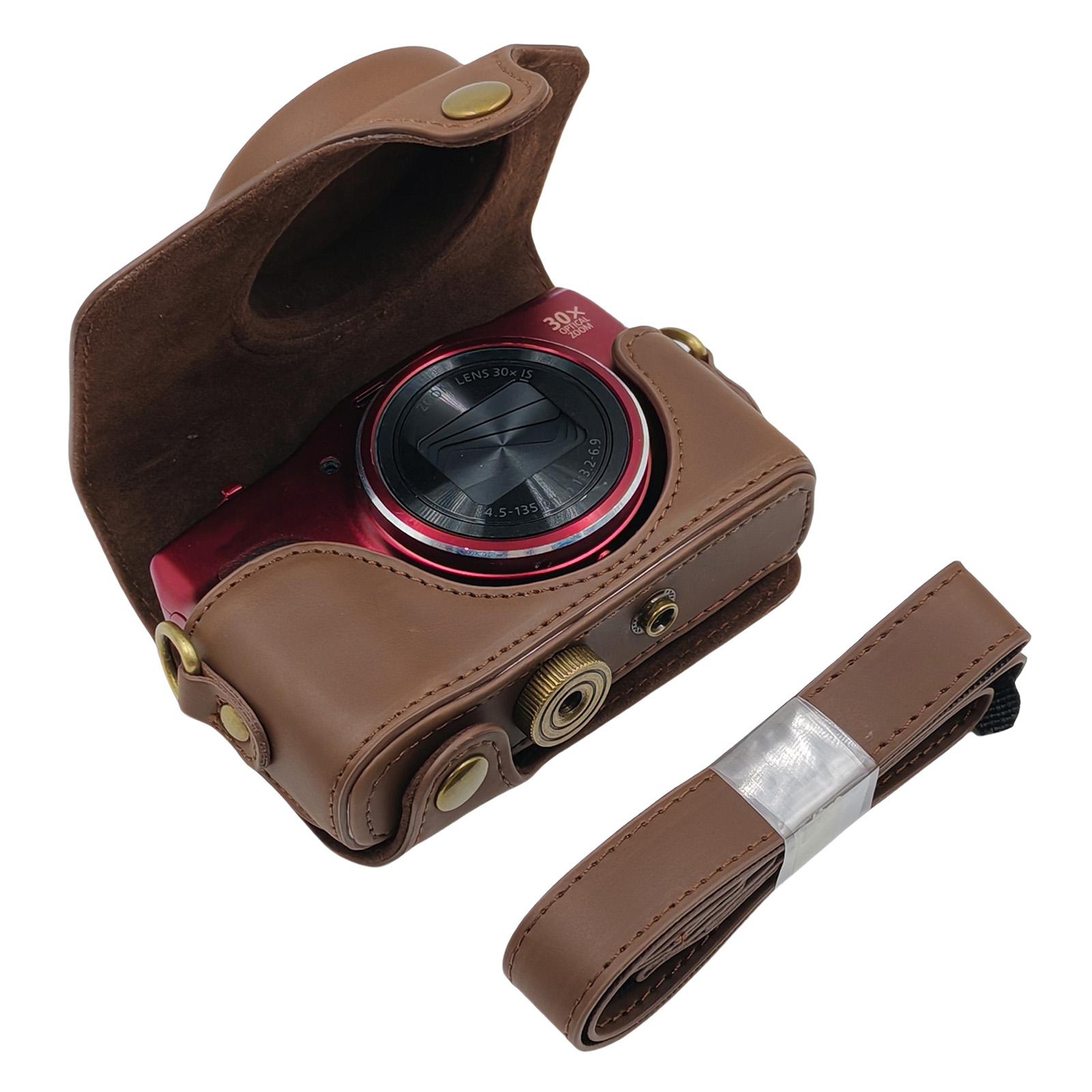 

Чохол для фотокамери Canon PowerShot SX710 HS/SX700, захисна кришка зі шкіри PU з ремінцем на плече B