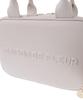 Maison de FLEUR 2-Wege Boston-Tasche mit Pochette, Graupink, F Tragetasche, 08000645400