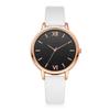 Leather Band Quartz Watch PU Strap Ladies Watch Minimalist Analog Watch  Formal Occasions