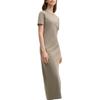 FILA ORIGINALE Short Sleeved Dress Women's Steam Gray GY F51W529314F-GY