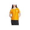 adidas Originals Adicolor Series Striped Soft Round Neck Pullover Short Sleeve T-Shirt Women T-Shirts Yellow IY7224