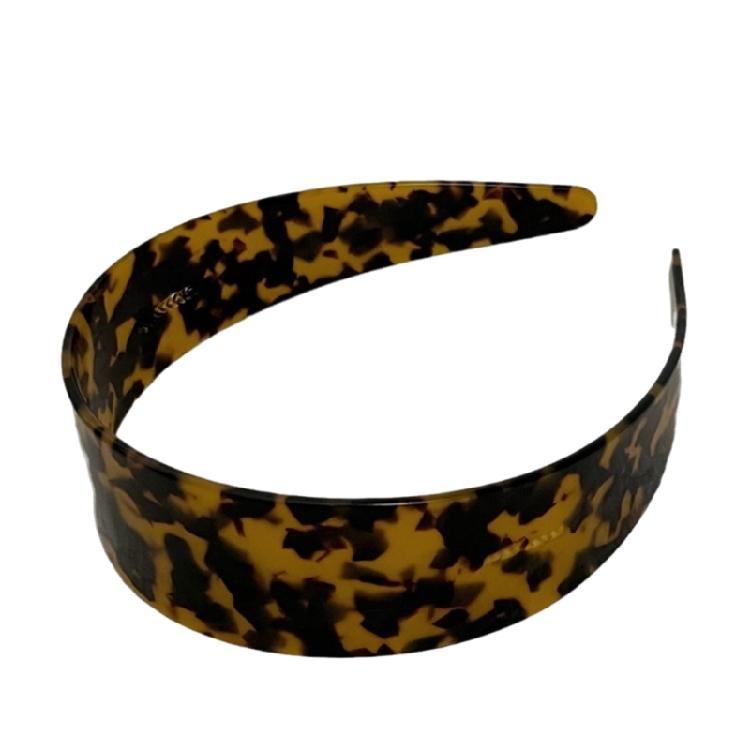 Wide Women Headband Acetate Comfortable Hair Band Fashion Adjustable Hairband Daily Wear Hairpiece Jewelry for Ladies