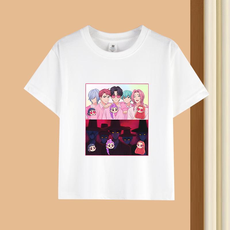 2-13Y Kid T Shirt Cat Printed Kids Clothes Tshirt Tops Tee Boys Girls Baby Tee