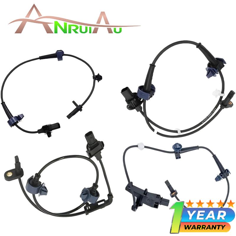NEW 4PCS 57475SMGE01 57470SMGE01 Front&Rear ABS Wheel Speed Sensor 57455SMGE01 57450SMGE01 For Honda Civic Hatchback 2005-