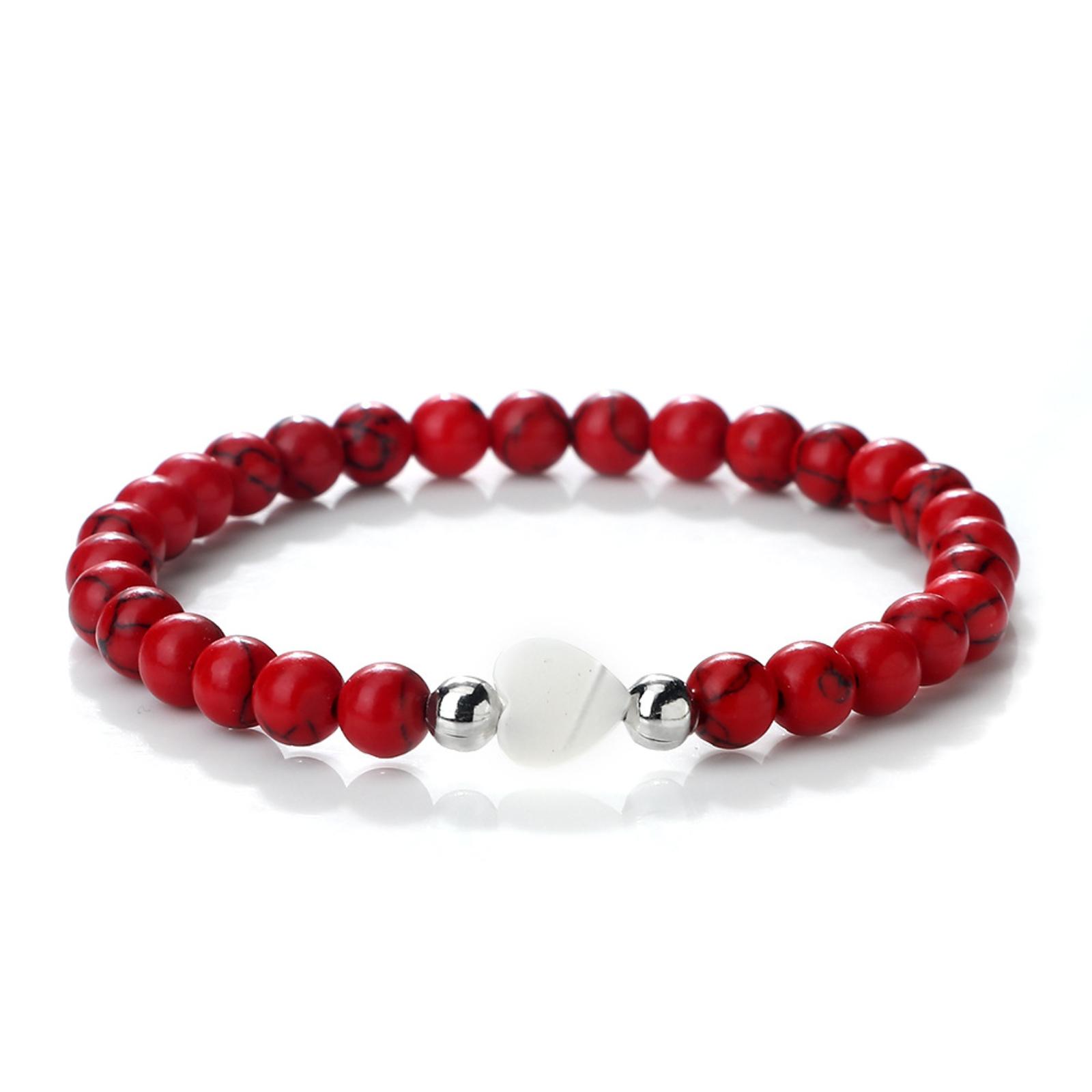 

Браслет з намистин, Вінтажний багатоколірний картонний браслет із застібкою-лобстером, Ювелірні вироби One Size