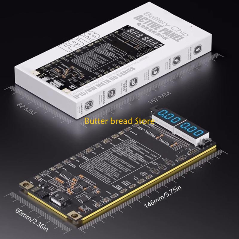 W89C Phone Battery Tester Battery Activation Board Automatic Identification Voltages Current Display Battery Test Board