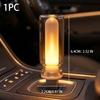Candle Light with Color-Changing USB Car Simulated Ambient Lighting Durable Energy-Efficient Eco-Friendly Sturdy Wear-Resistant