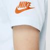 Nike T-Shirt Printed Comfortable Soft Lightweight Round Neck Short Sleeve Kids tops Glacier-Blue HJ2057-474