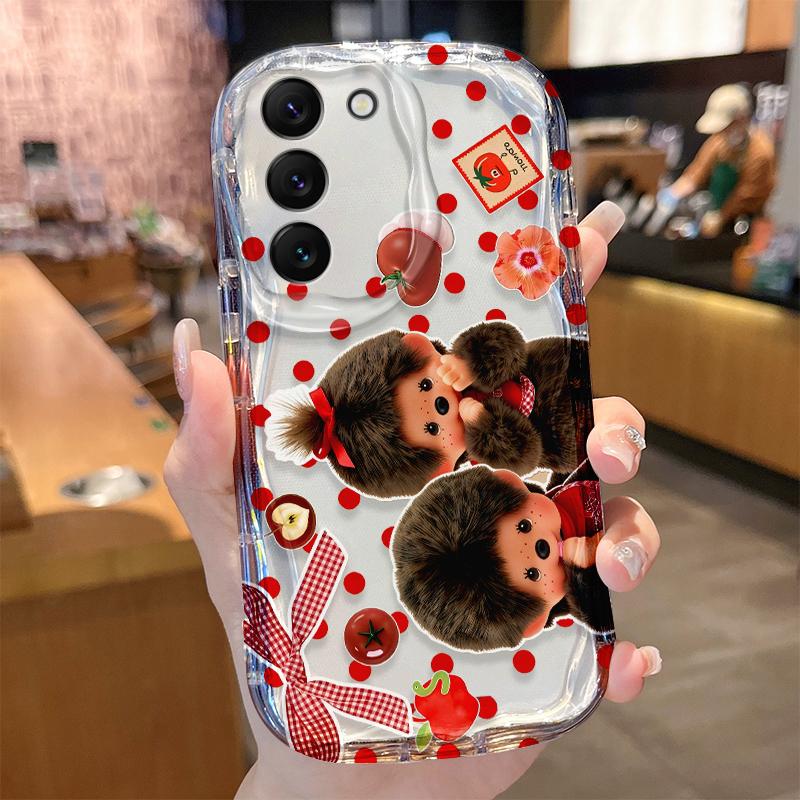 

Cute M-monchhichis-s Case for Samsung Galaxy A50 A50S A37 A36 A35 A34 A32 A26 A25 A24 4G A23 A21S A20S A17 A16 A15 A12 5G Cover Galaxy M14 5G